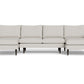Wallace Untufted Double Chaise U Sectional