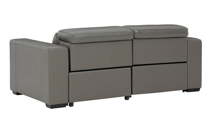 Tex Reclining 2 Seat Sofa Gray