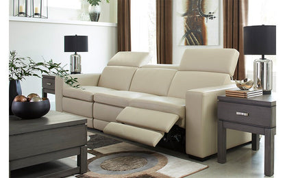 Tex Reclining 3 Seat Sofa Sand