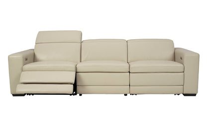 Tex Reclining 3 Seat Sofa Sand