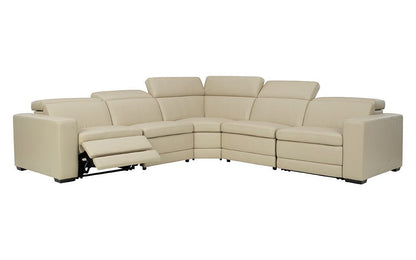 Tex Reclining 5 Seat Sectional Sand