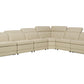 Tex Reclining 6 Seat Sectional Sand