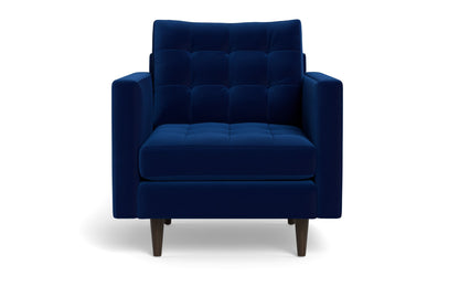 Wallace 34" Arm Chair - SUPERB COBALT