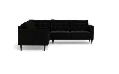 Wallace 102" Corner Sectional - SUPERB GUNMETAL