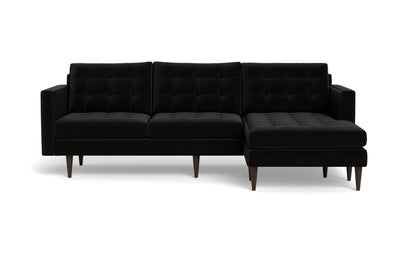 Wallace 98" Reversible Chaise Sofa - SUPERB GUNMETAL