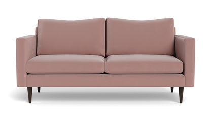 Wallace 74" Untufted Apartment Sofa - SUPERB PEONY