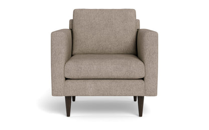 Wallace 34" Untufted Arm Chair - ELLIOT PEBBLE