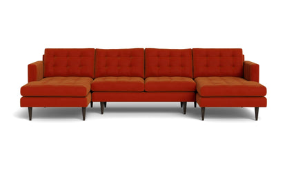 Wallace 126" Double Chaise U Sectional - SUPERB HACIENDA