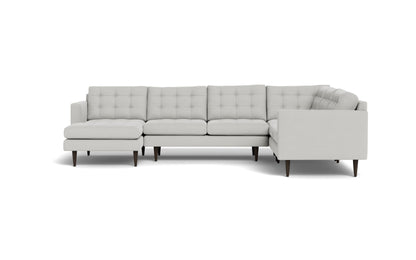 Wallace 131" Corner Sectionals w. Left Chaise - Dream Dove