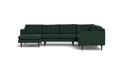 Wallace 131" Corner Sectionals w. Left Chaise - Dream Forest