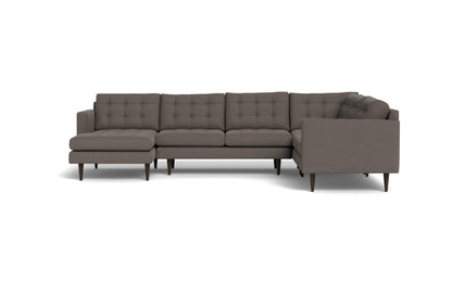 Wallace 131" Corner Sectionals w. Left Chaise - Toscana Otter