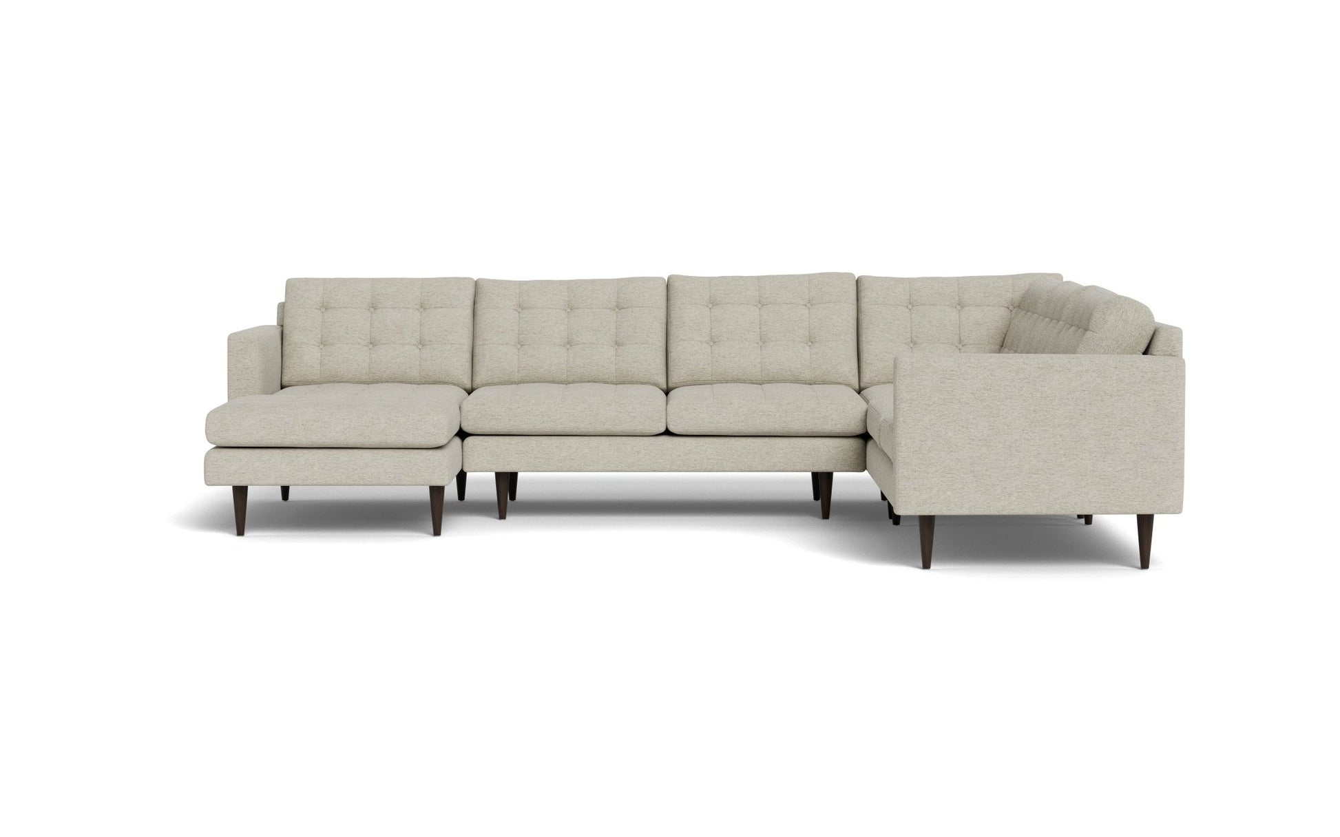 Wallace Corner Sectional w. Left Chaise - Merit Dove