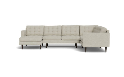Wallace 131" Corner Sectionals w. Left Chaise - Merit Dove