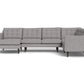 Wallace Corner Sectional w. Left Chaise - Merit Graystone