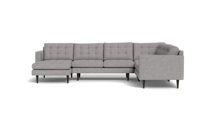 Wallace 131" Corner Sectionals w. Left Chaise - Merit Graystone