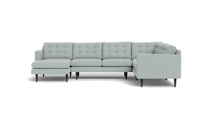 Wallace 131" Corner Sectionals w. Left Chaise - Peyton Light Blue