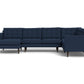 Wallace Corner Sectional w. Left Chaise - Peyton Navy