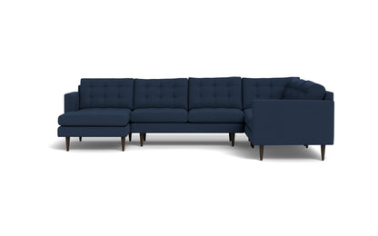 Wallace 131" Corner Sectionals w. Left Chaise - Peyton Navy