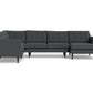 Wallace Corner Sectional w. Right Chaise - Peyton Pepper