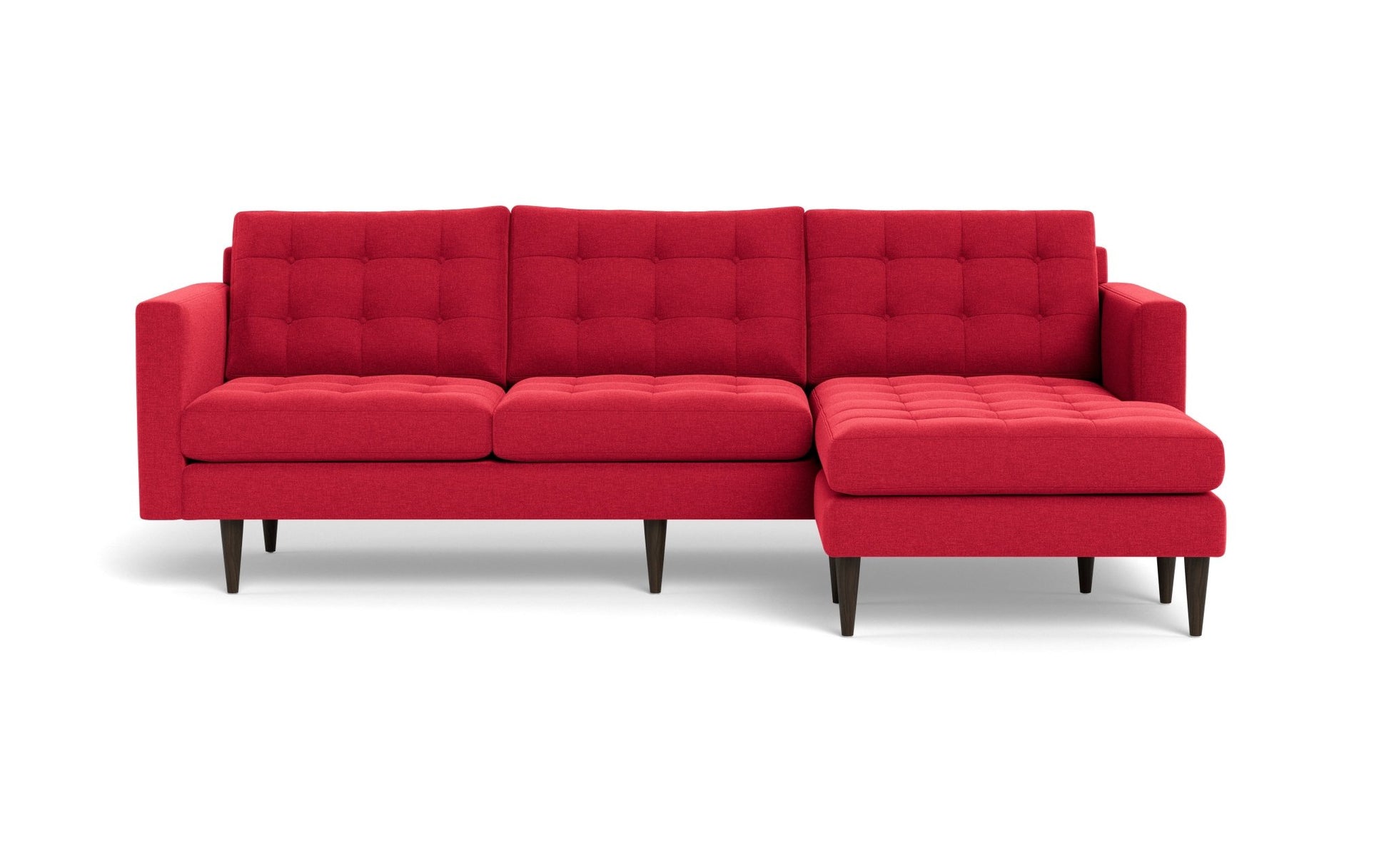 Wallace Reversible Chaise Sofa - Bennett Red