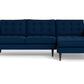 Wallace Right Chaise Sectional - Bella Ink