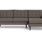 Wallace Right Chaise Sectional - Bella Otter