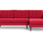 Wallace Right Chaise Sectional - Bennett Red