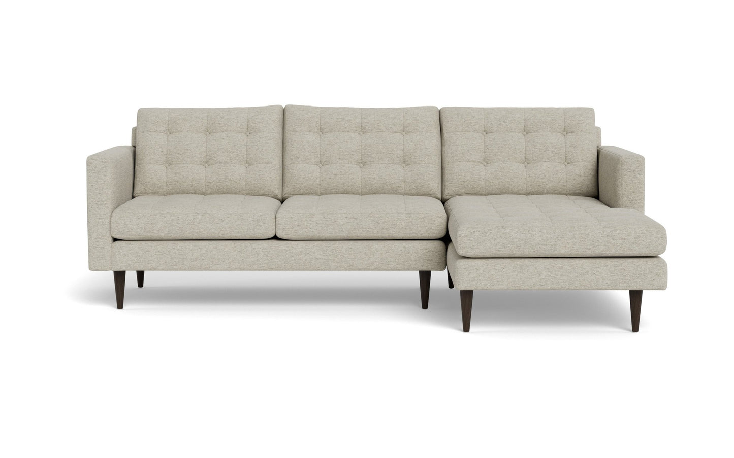 Wallace Right Chaise Sectional - Merit Dove