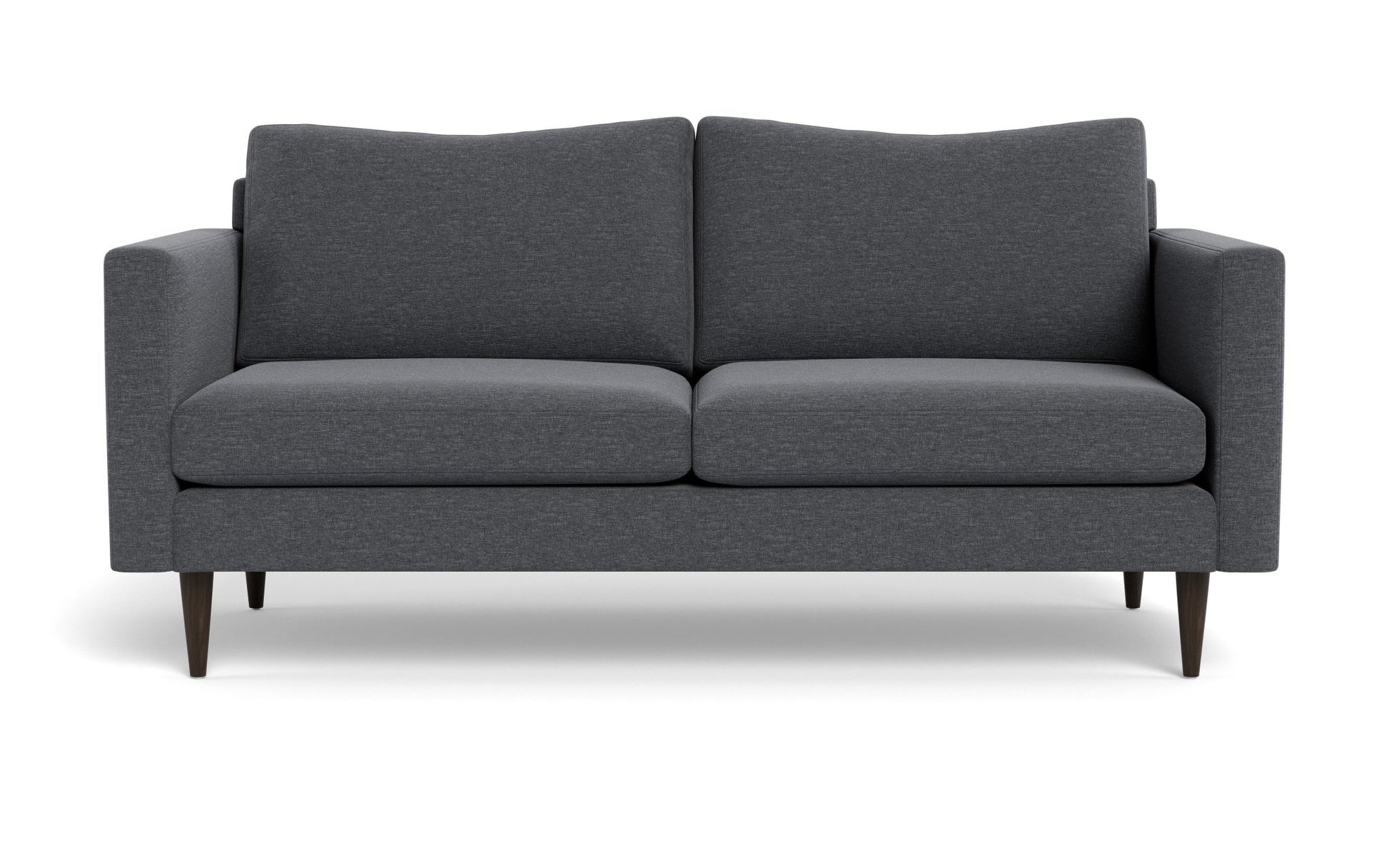 Wallace Untufted Apartment Sofa - Bennett Charcoal