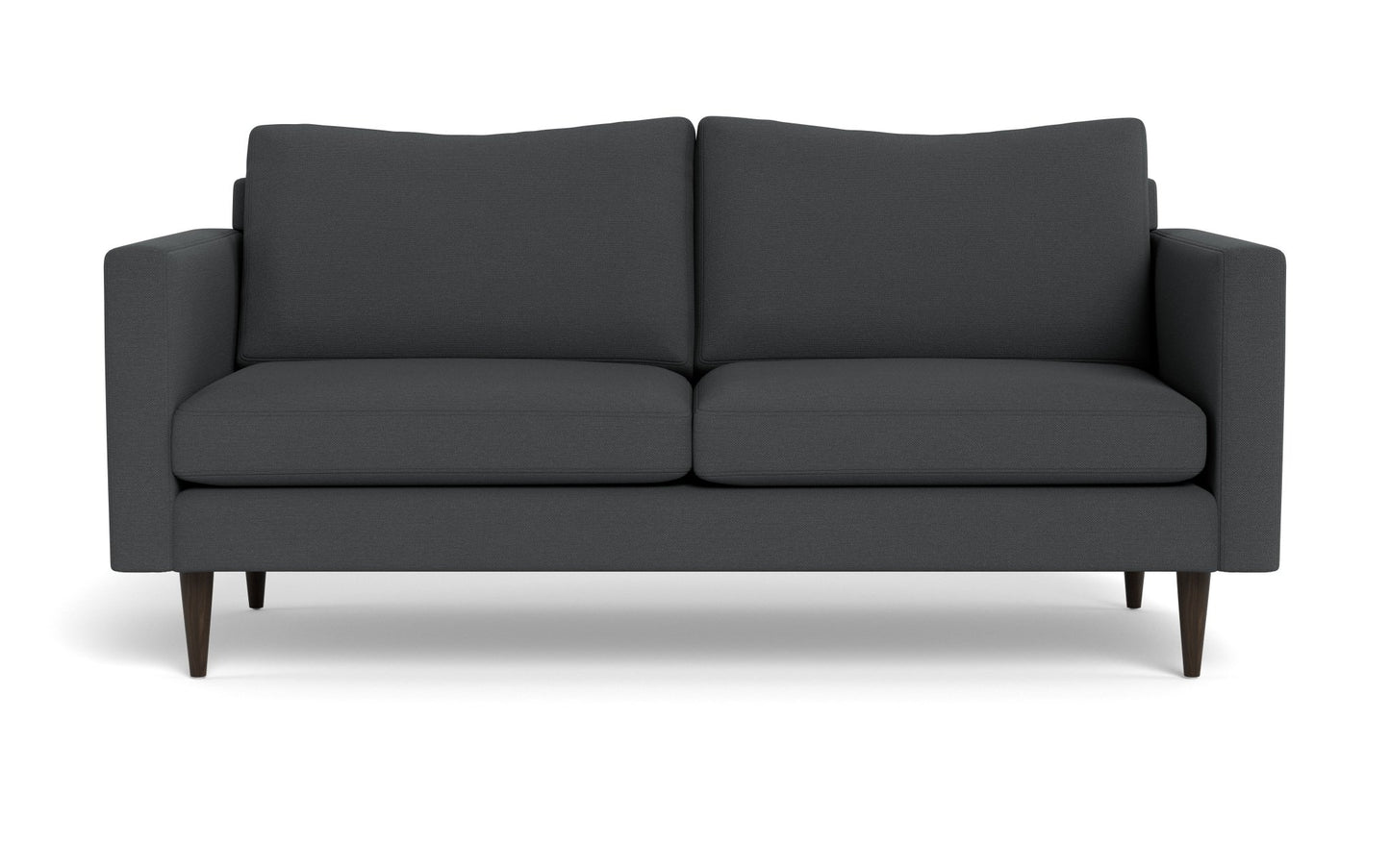 Wallace Untufted Apartment Sofa - Peyton Pepper