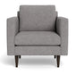 Wallace Untufted Arm Chair - Merit Graystone