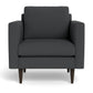 Wallace Untufted Arm Chair - Peyton Pepper