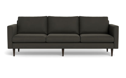 Wallace 98" Untufted Estate Sofa - Dream Chocolate