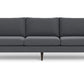 Wallace Untufted Estate Sofa - Bennett Charcoal