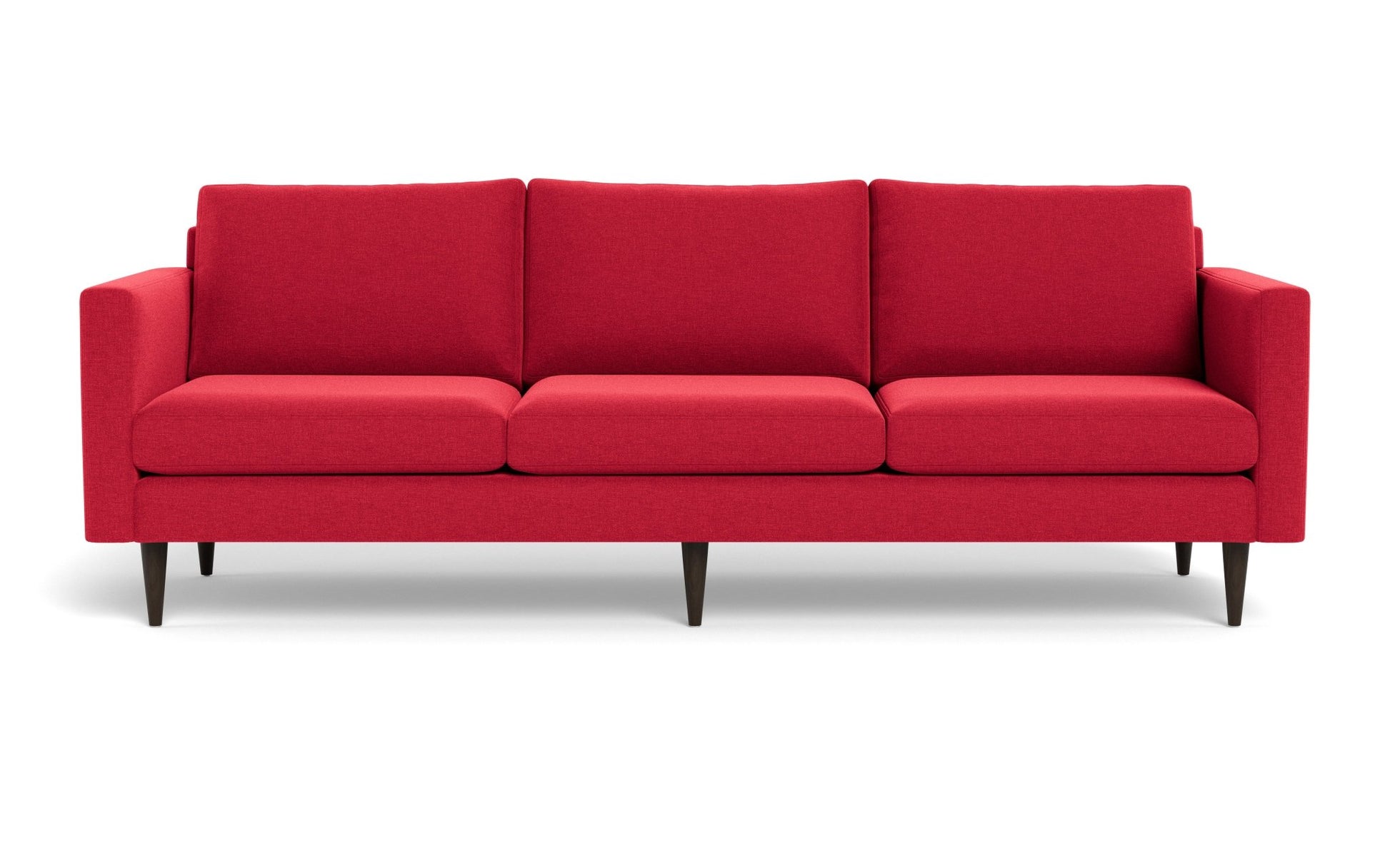 Wallace Untufted Estate Sofa - Bennett Red