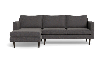 Wallace 98" Untufted Left Chaise Sectional - Cordova Eclipse
