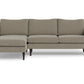 Wallace Untufted Left Chaise Sectional - Cordova Mineral