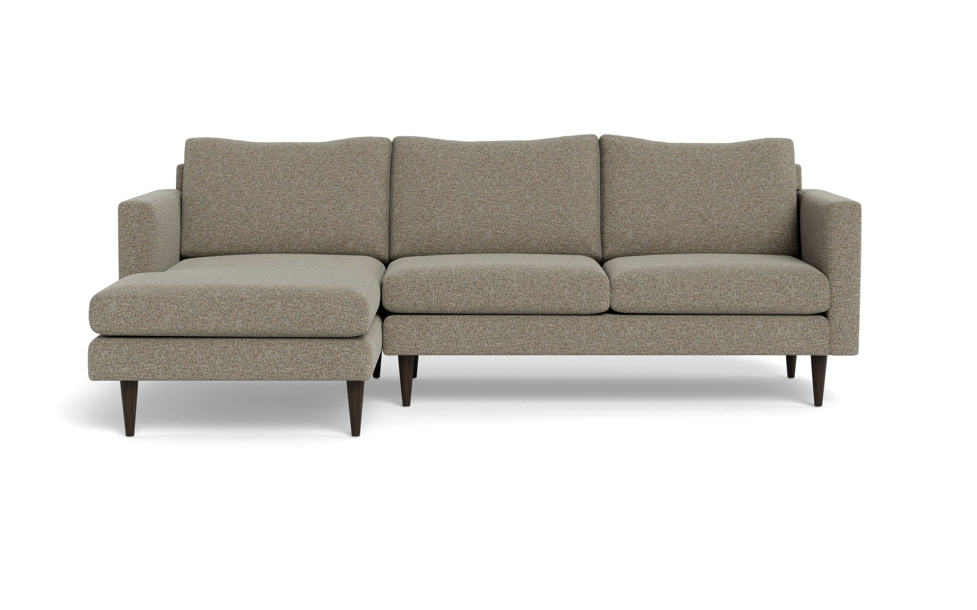Wallace Untufted Left Chaise Sectional - Cordova Mineral