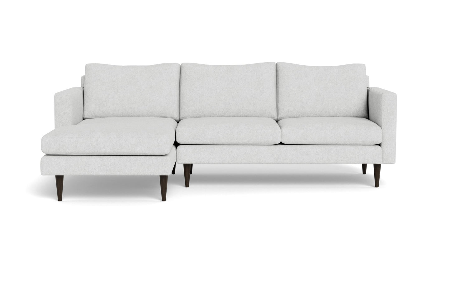 Wallace Untufted Left Chaise Sectional - Elliot Dove