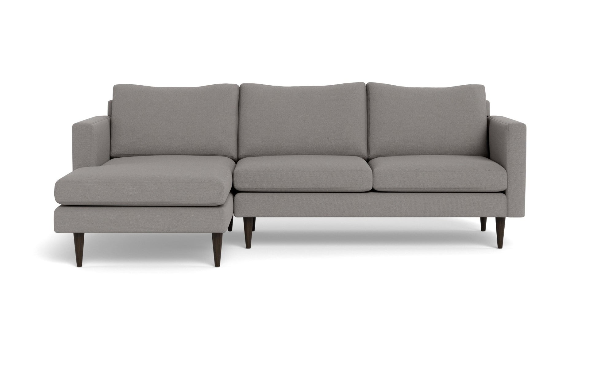 Wallace Untufted Left Chaise Sectional - Peyton Slate