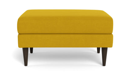Wallace Untufted Ottoman - Sorrento Sunflower