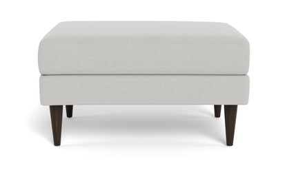 Wallace Untufted Ottoman - Dream Dove