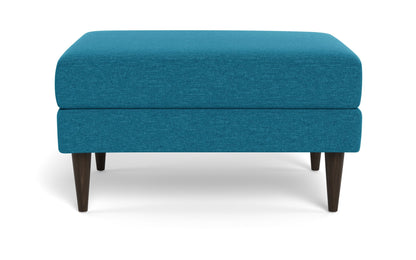 Wallace Untufted Ottoman - Bennett Peacock
