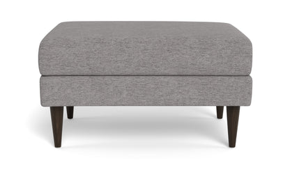 Wallace Untufted Ottoman - Merit Graystone