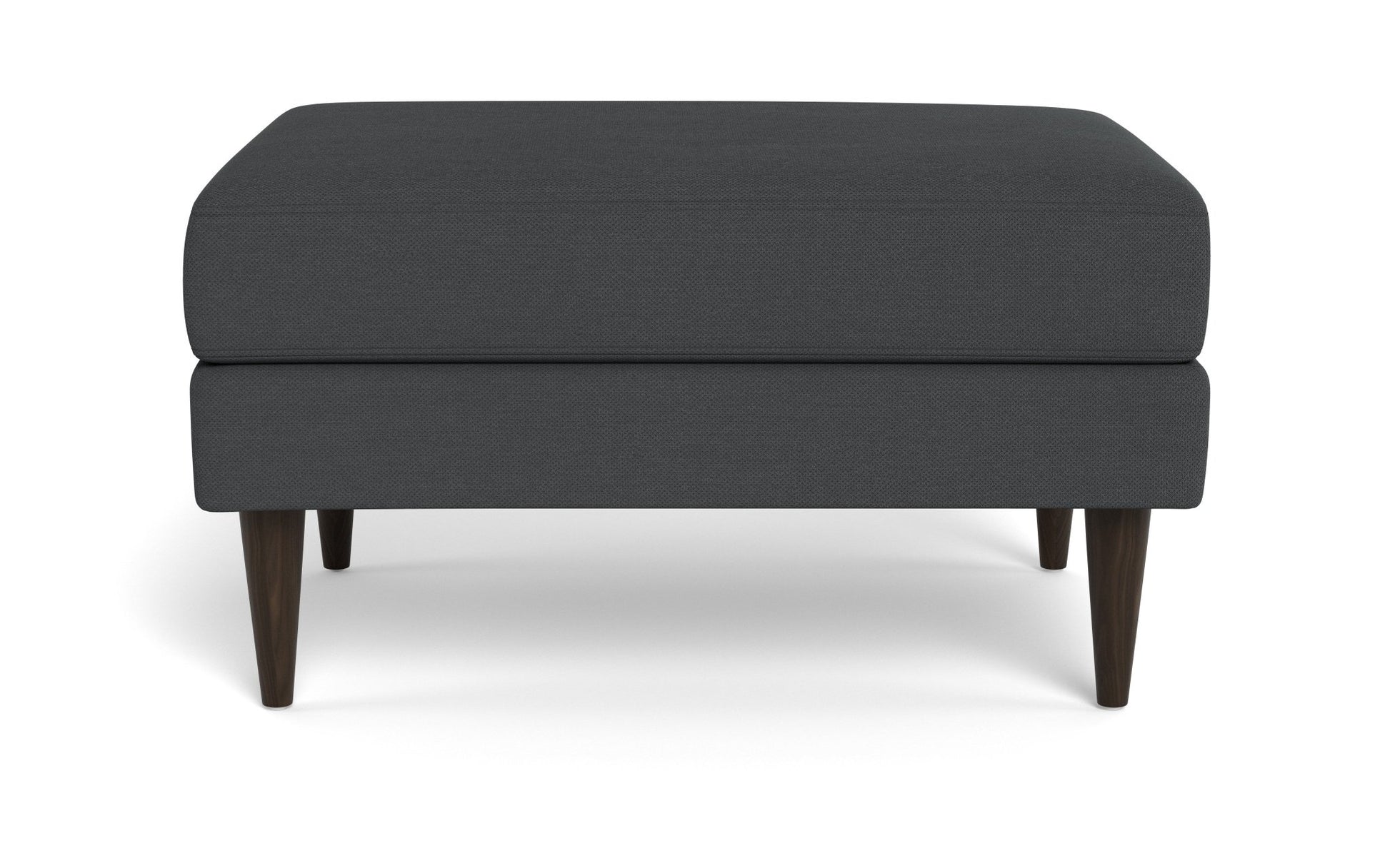 Wallace Untufted Ottoman - Peyton Pepper