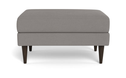 Wallace Untufted Ottoman - Peyton Slate