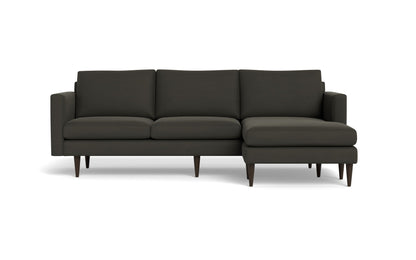 Wallace 98" Untufted Reversible Chaise Sofa - Dream Chocolate