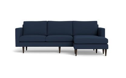Wallace 98" Untufted Reversible Chaise Sofa - Peyton Navy