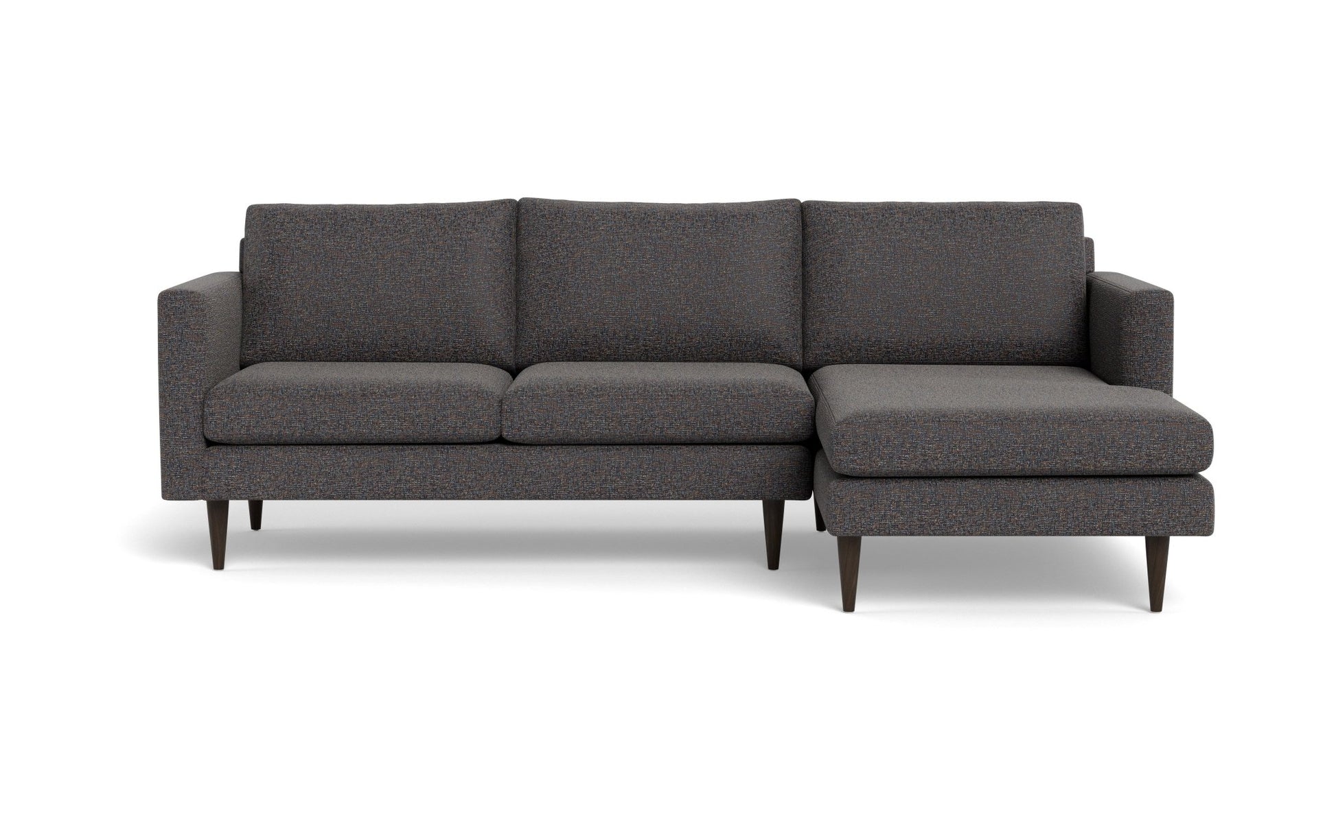 Wallace Untufted Right Chaise Sectional - Cordova Eclipse