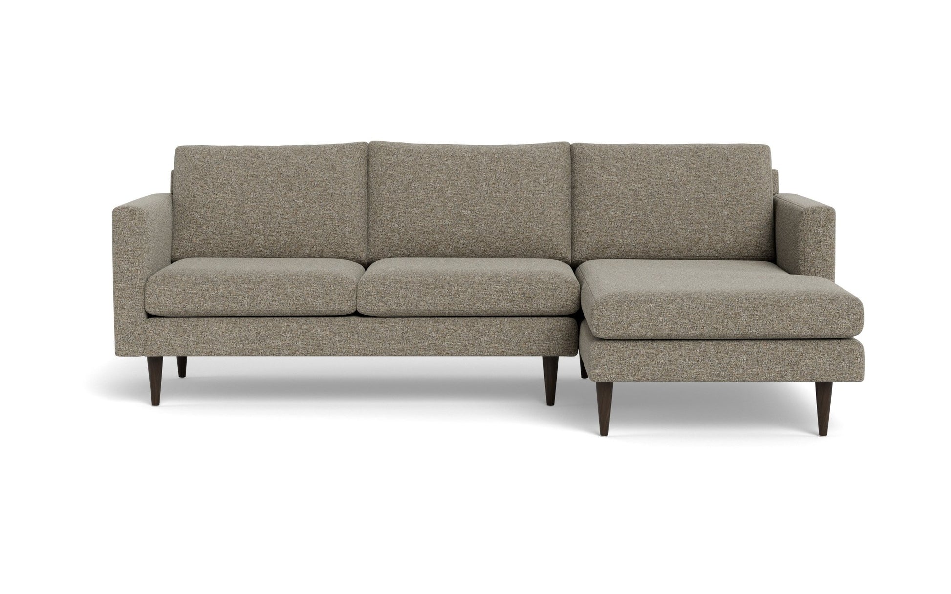 Wallace Untufted Right Chaise Sectional - Cordova Mineral
